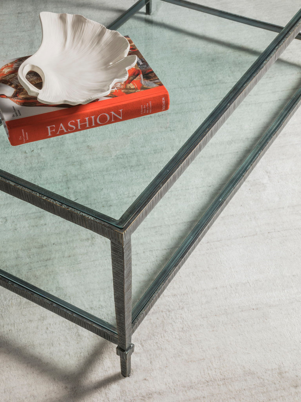 Metal Designs - Claret Rectangular Table