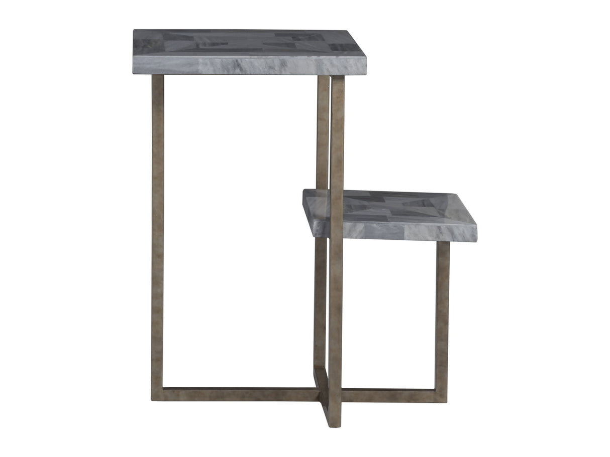 Signature Designs - Salvo Rectangular Tier Spot Table - Dark Gray