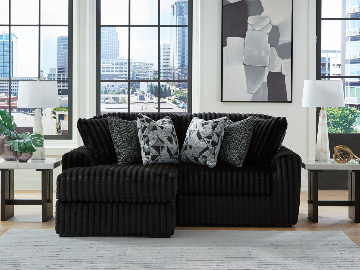 Midnight-Madness - 2 Piece Sectional
