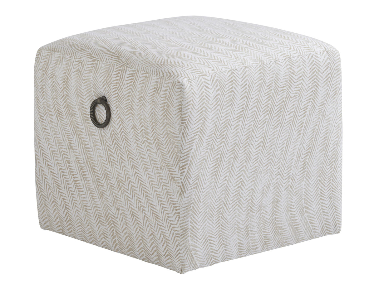 Ocean Breeze - Jupiter Ottoman