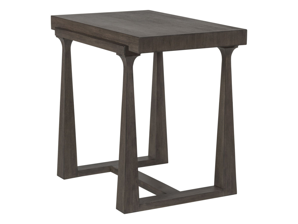 Cohesion Program - Wood Grantland Rectangular End Table - Dark Brown