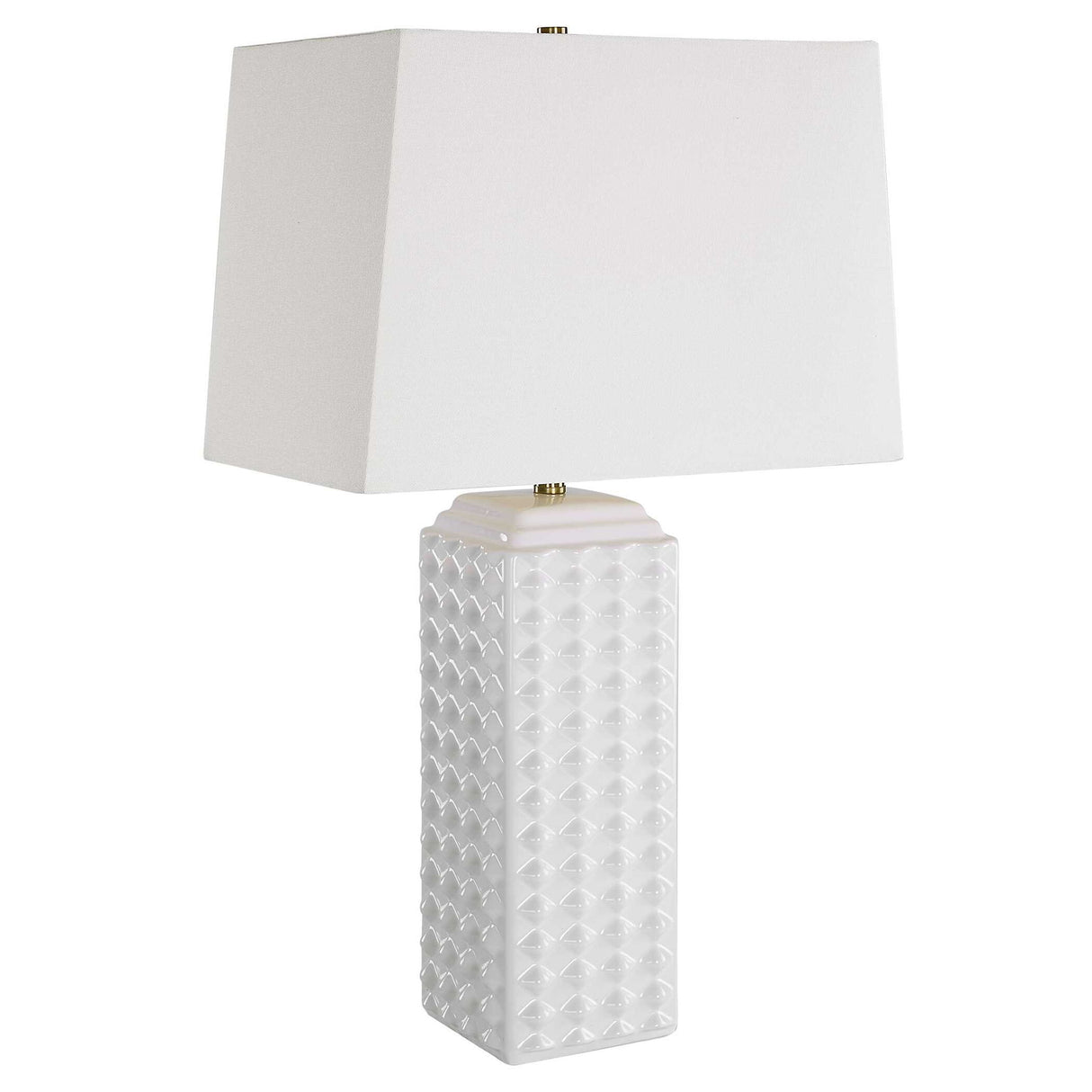 Table Lamp - Gloss White - Ceramic