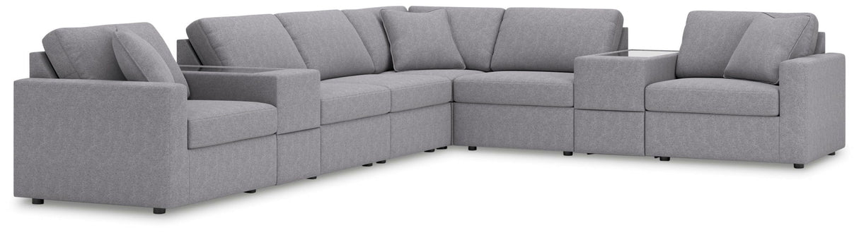 Modmax - L-Shaped Sectional - Granite