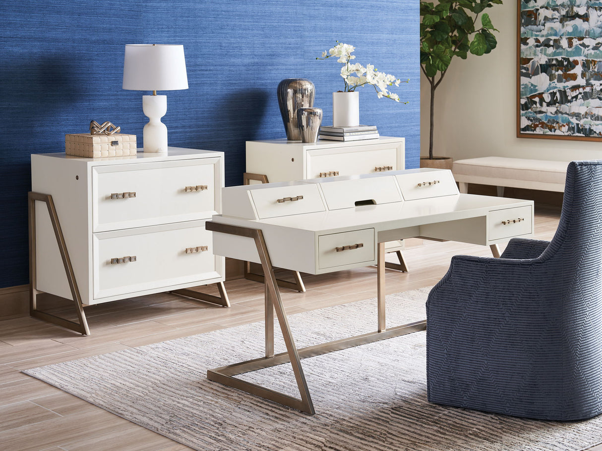 Studio Designs - Langley File Chest - White