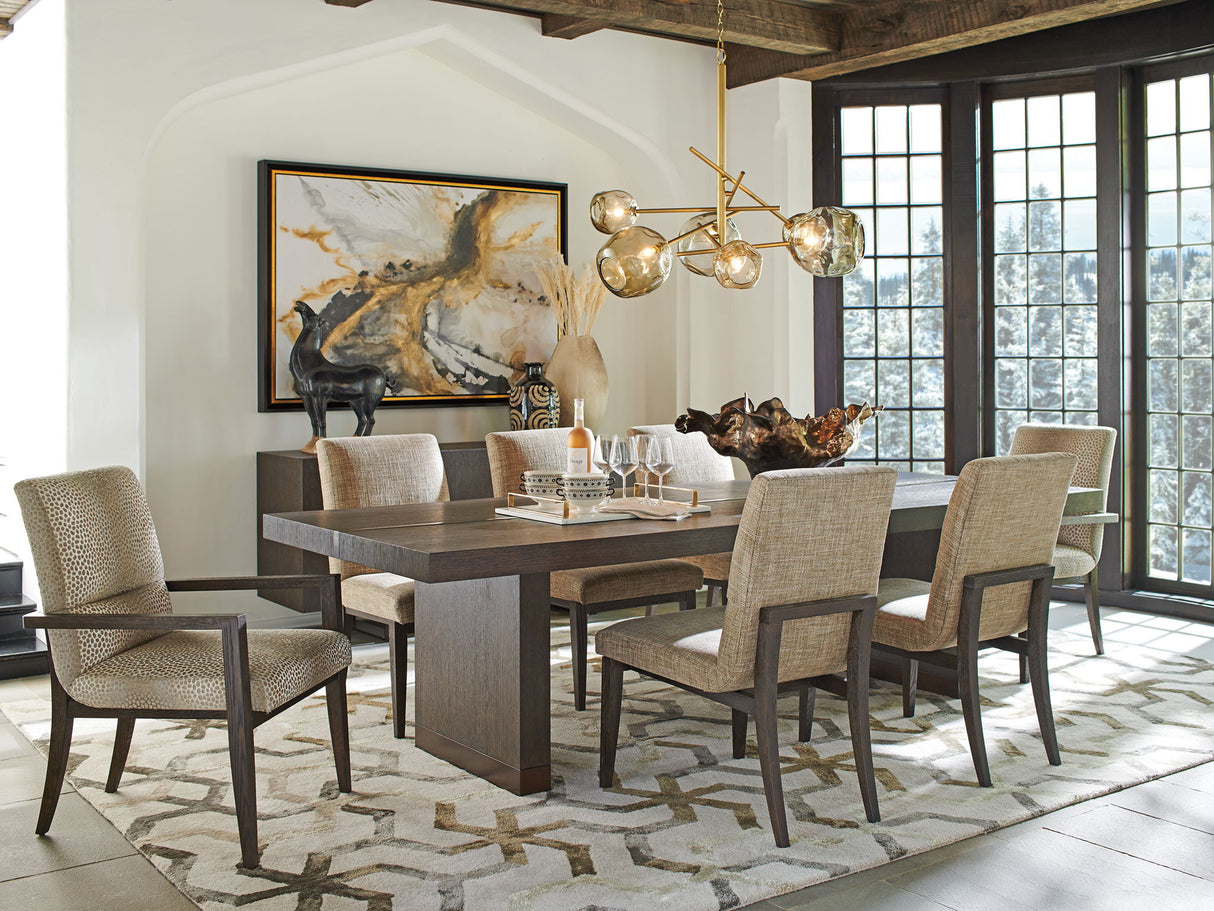 Park City - Ironwood Rectangular Dining Table - Dark Brown