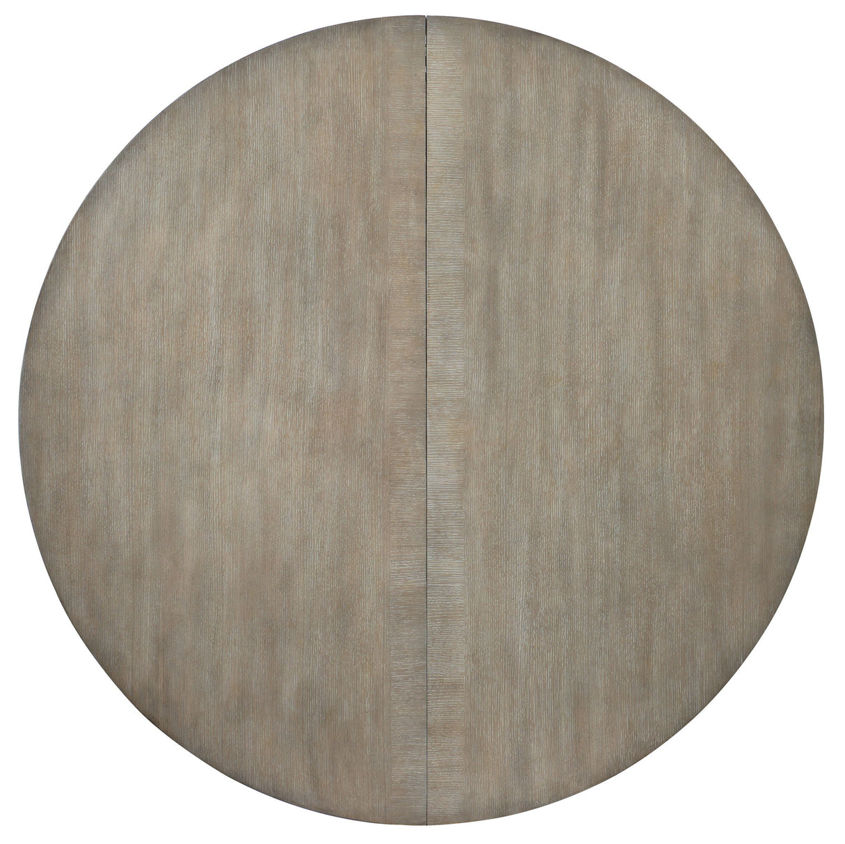 Affinity - 48" Round Pedestal Dining Table With 1-18" Leaf - Dark Gray