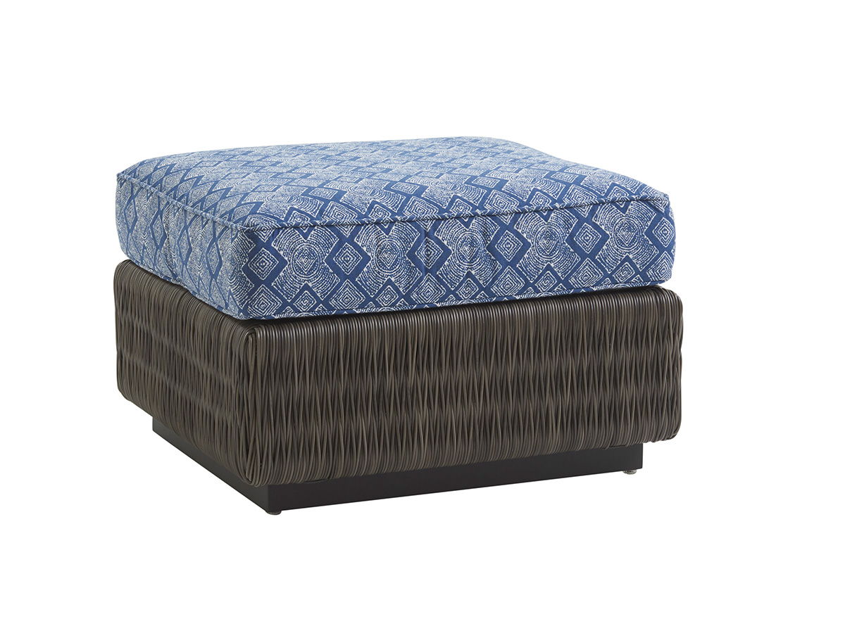 Cypress Point Ocean Terrace - Ottoman - Dark Brown