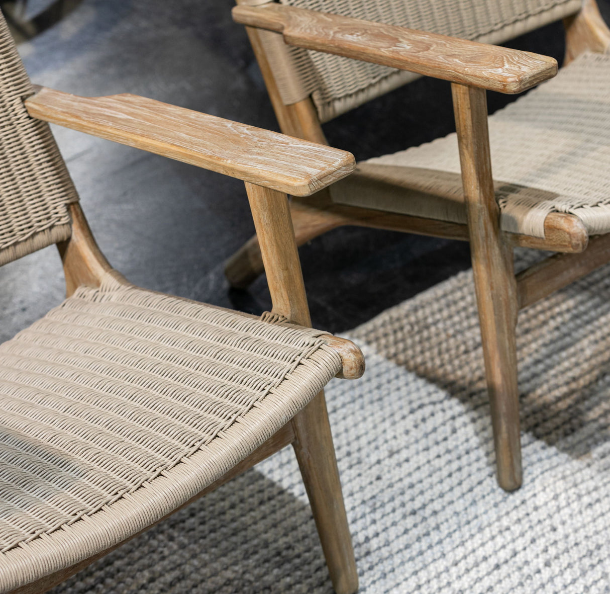 Coastal Teak - Cushionless Highback Chair - Teak