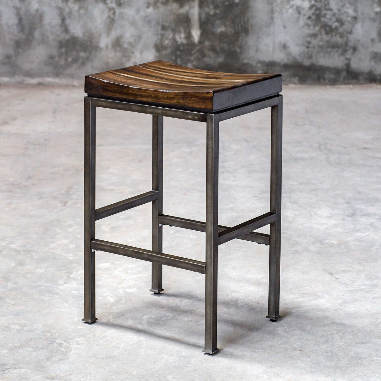 Beck - Industrial Bar Stool