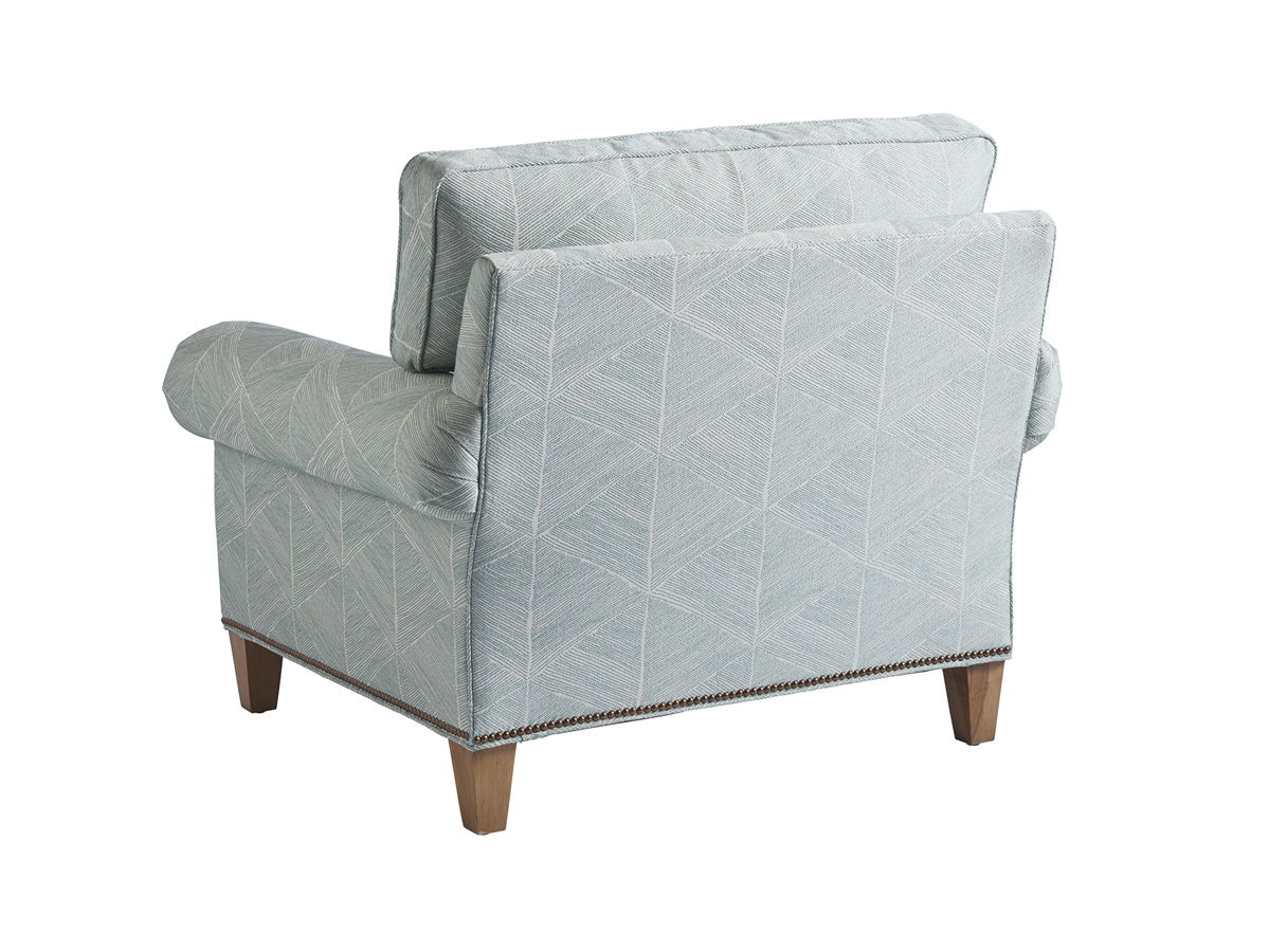 Barclay Butera Upholstery - Watermill Chair - Pearl Silver