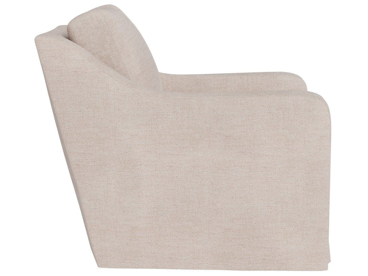Filmore - Slipcover Swivel Chair, Special Order - Beige