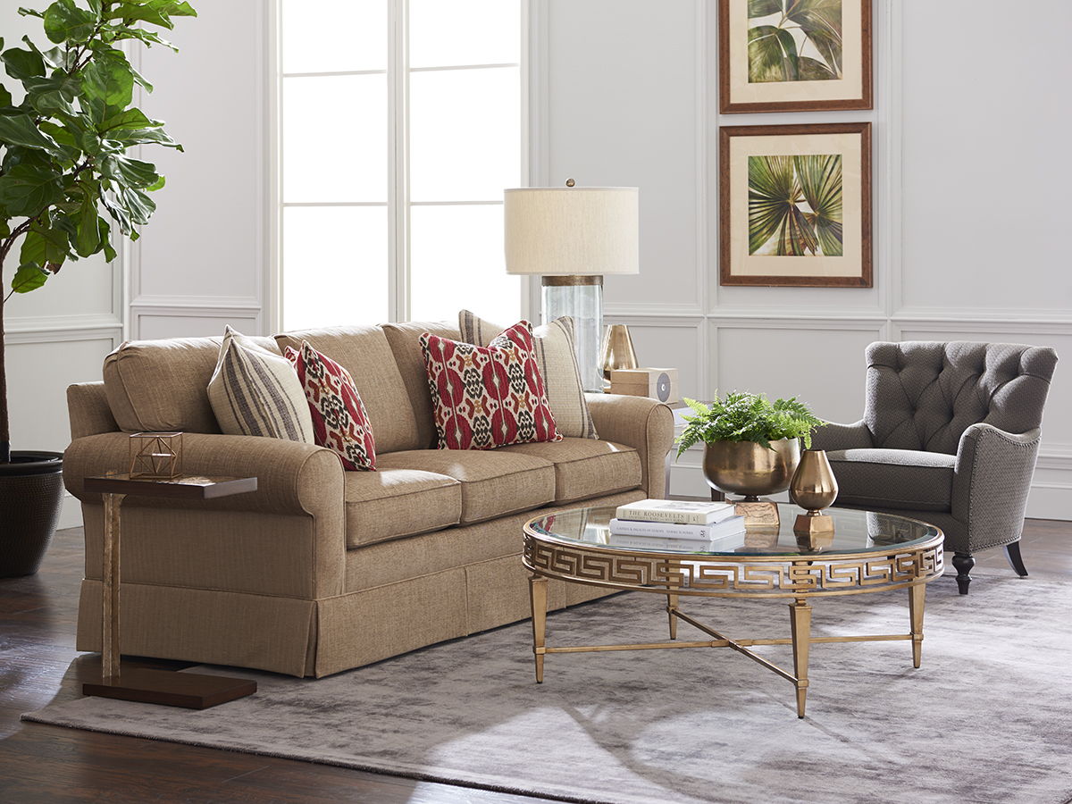 Lexington Upholstery - Bedford Sleeper Sofa - Light Brown