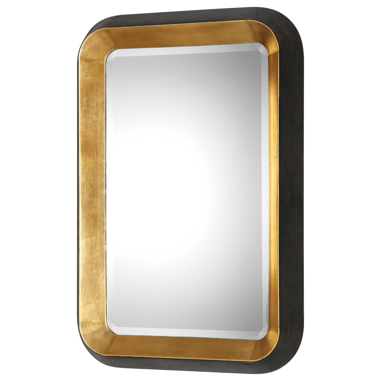 Niva - Metallic Wall Mirror - Gold