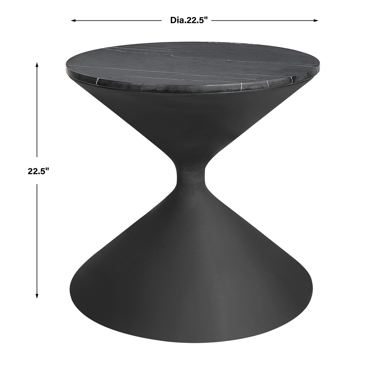Time's Up - Hourglass Shaped Table