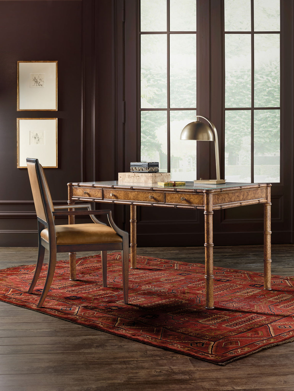 Archives - Writing Desk - Dark Brown