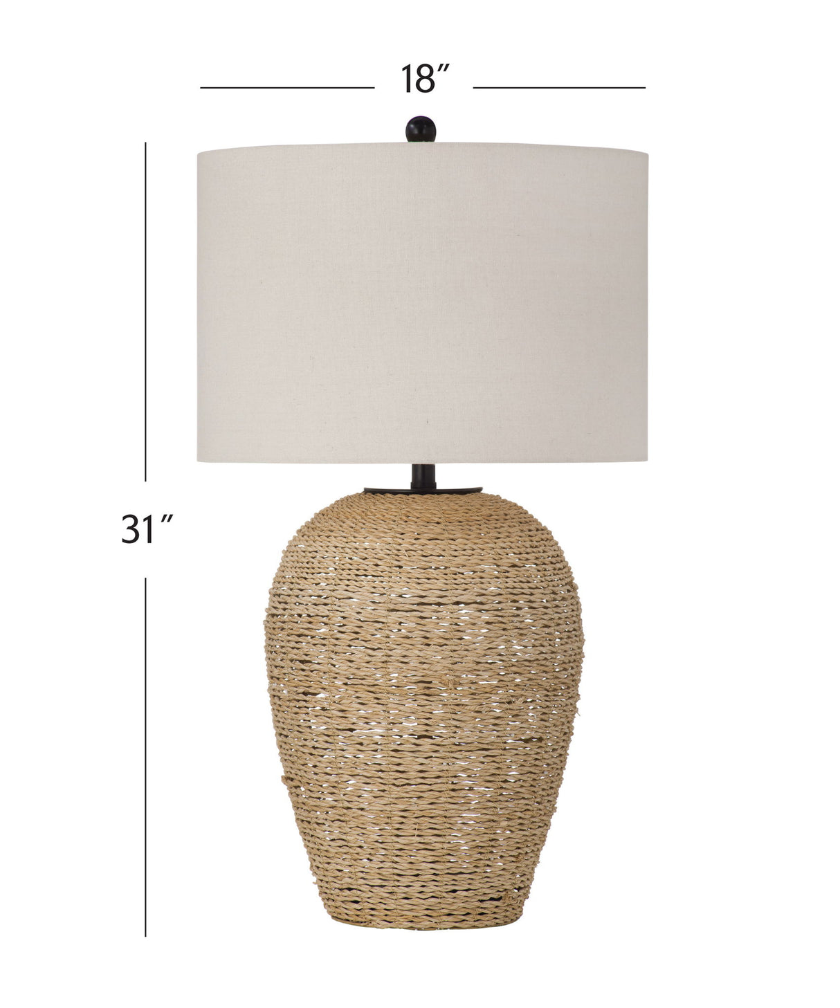 Armstrong - Table Lamp - Natural Finish