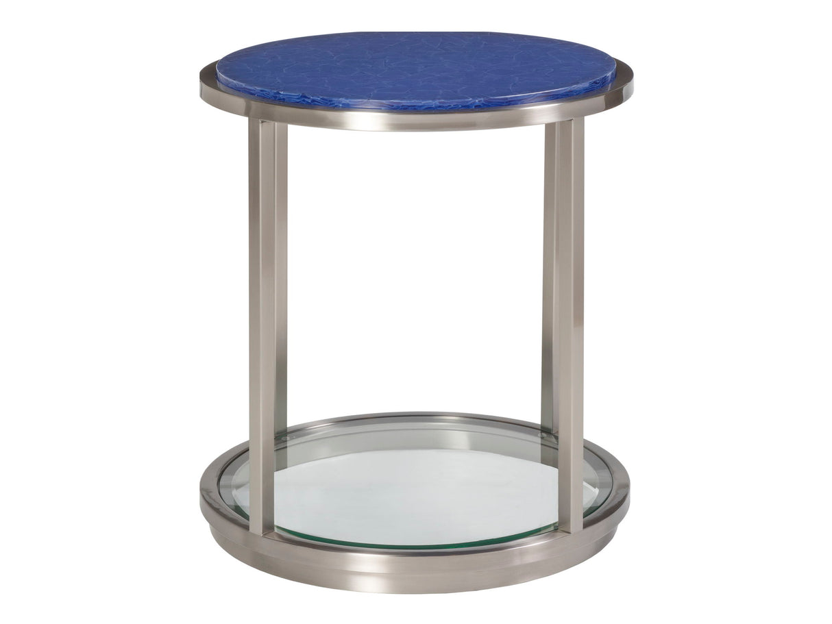 Signature Designs - Ultramarine Round End Table - Blue