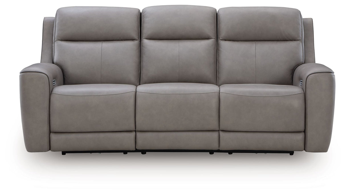 5Z-Comfort - Relaxation - Power Reclining Sofa With Adj Headrest