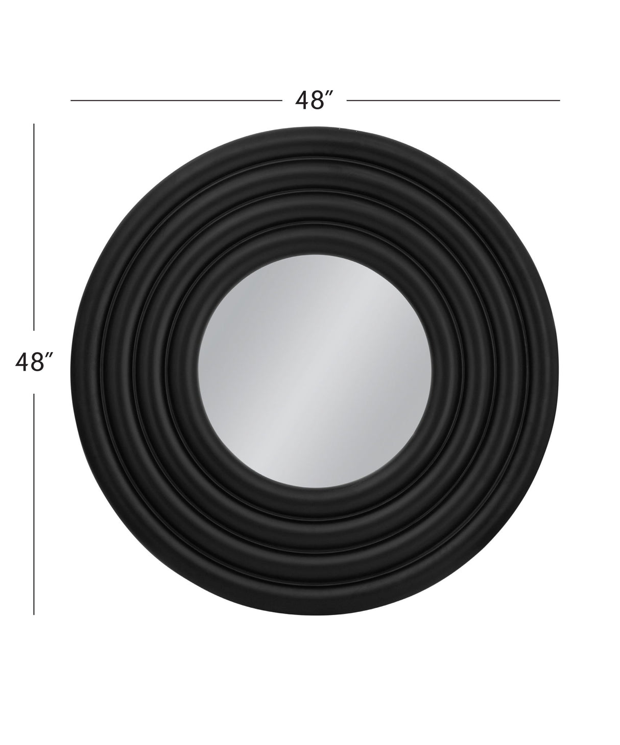 Centauri - Wall Mirror - Matte Black
