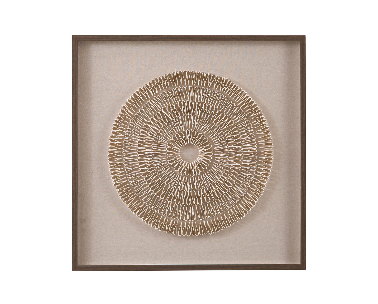 Vesica Wall Art - Beige