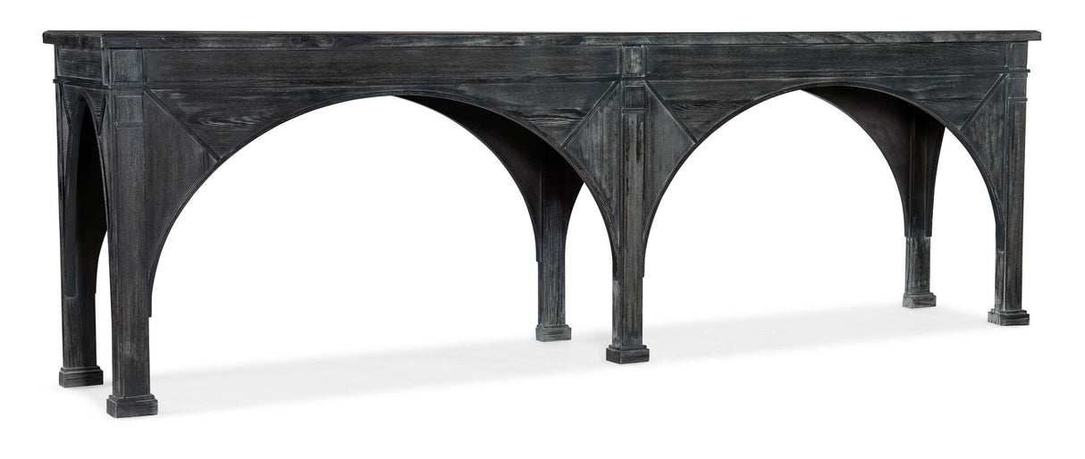 Melange - Thunber Sofa Console - Black