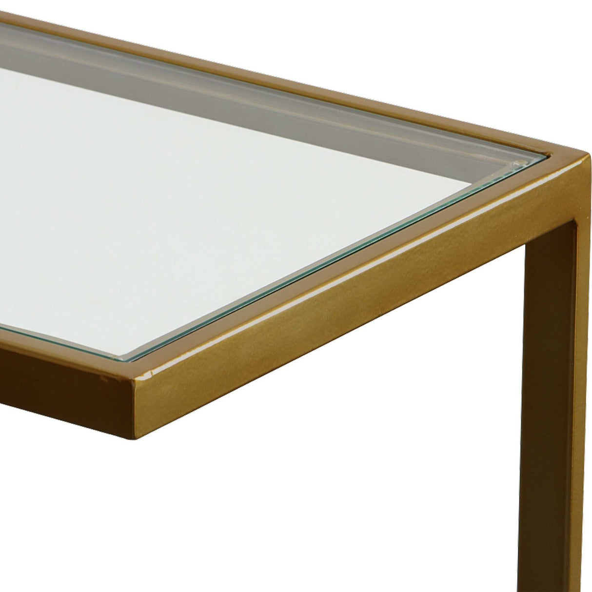 Musing - Accent Table - Brushed Brass