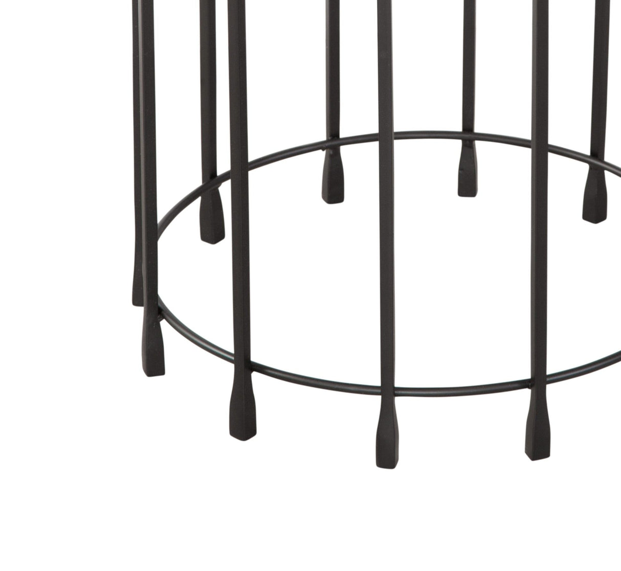 Hartley - Accent Table - Matte Black