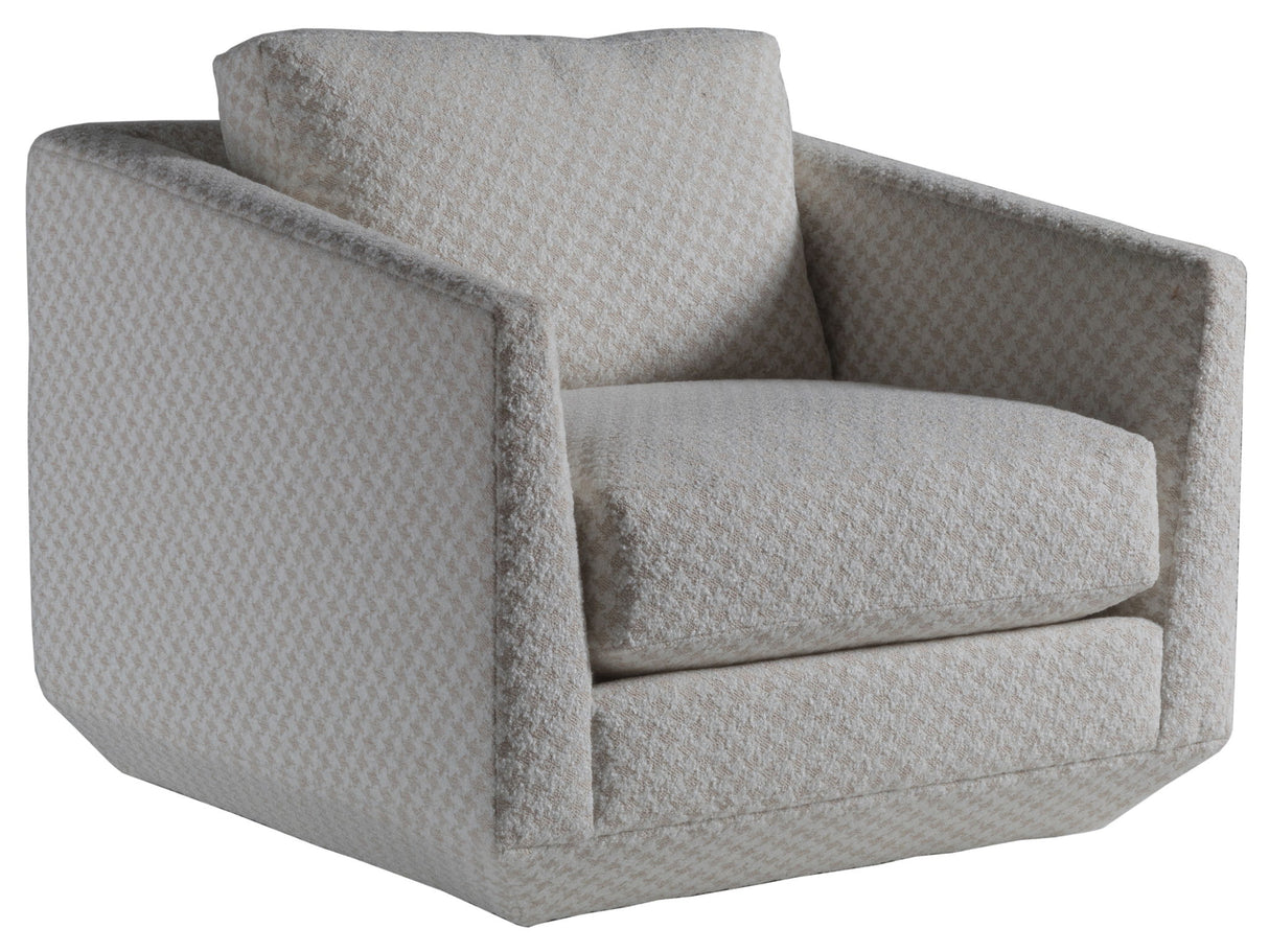 Artistica Upholstery - Veronica Swivel Chair - Dark Brown