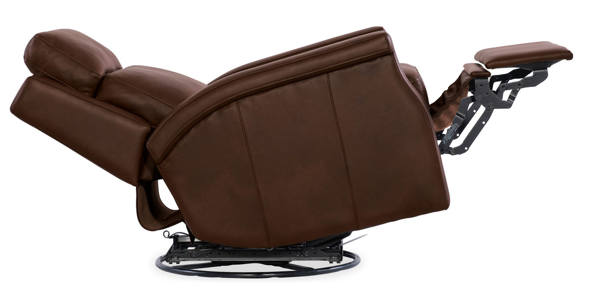 RC - Kaufman ZG Swivel Power Recliner With Pop-Up Headrest