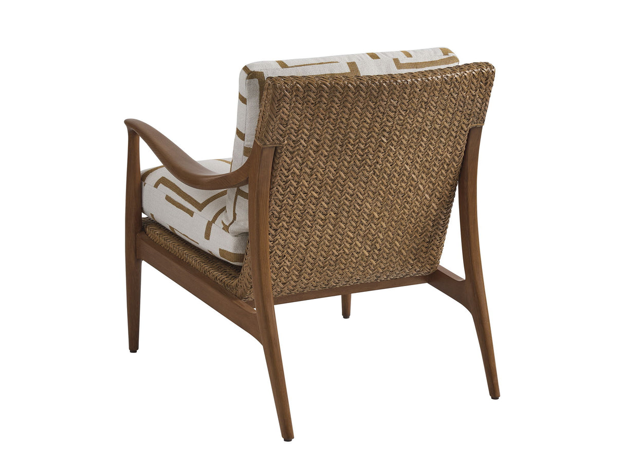 La Costa - Claremont Chair - Dark Brown / Beige
