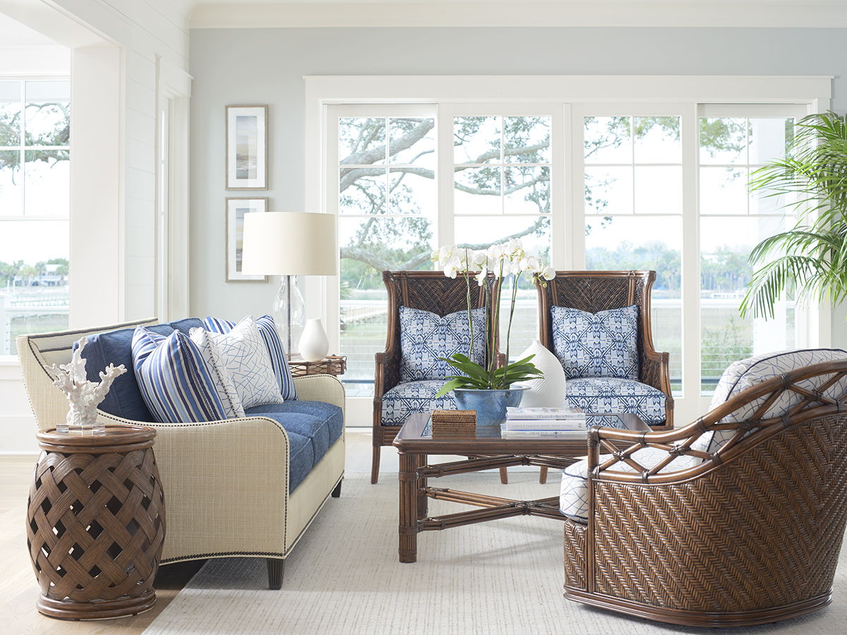 Bali Hai - Capri Square Cocktail Table - Dark Brown