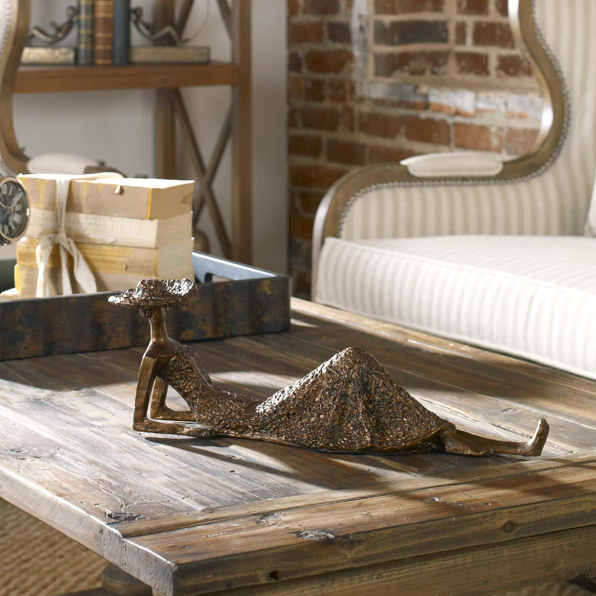 Summer Days - Sculpture - Antique Bronze