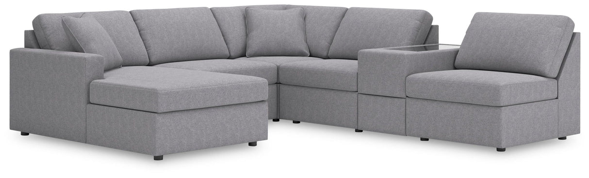 Modmax - U-Shaped Sectional - Granite