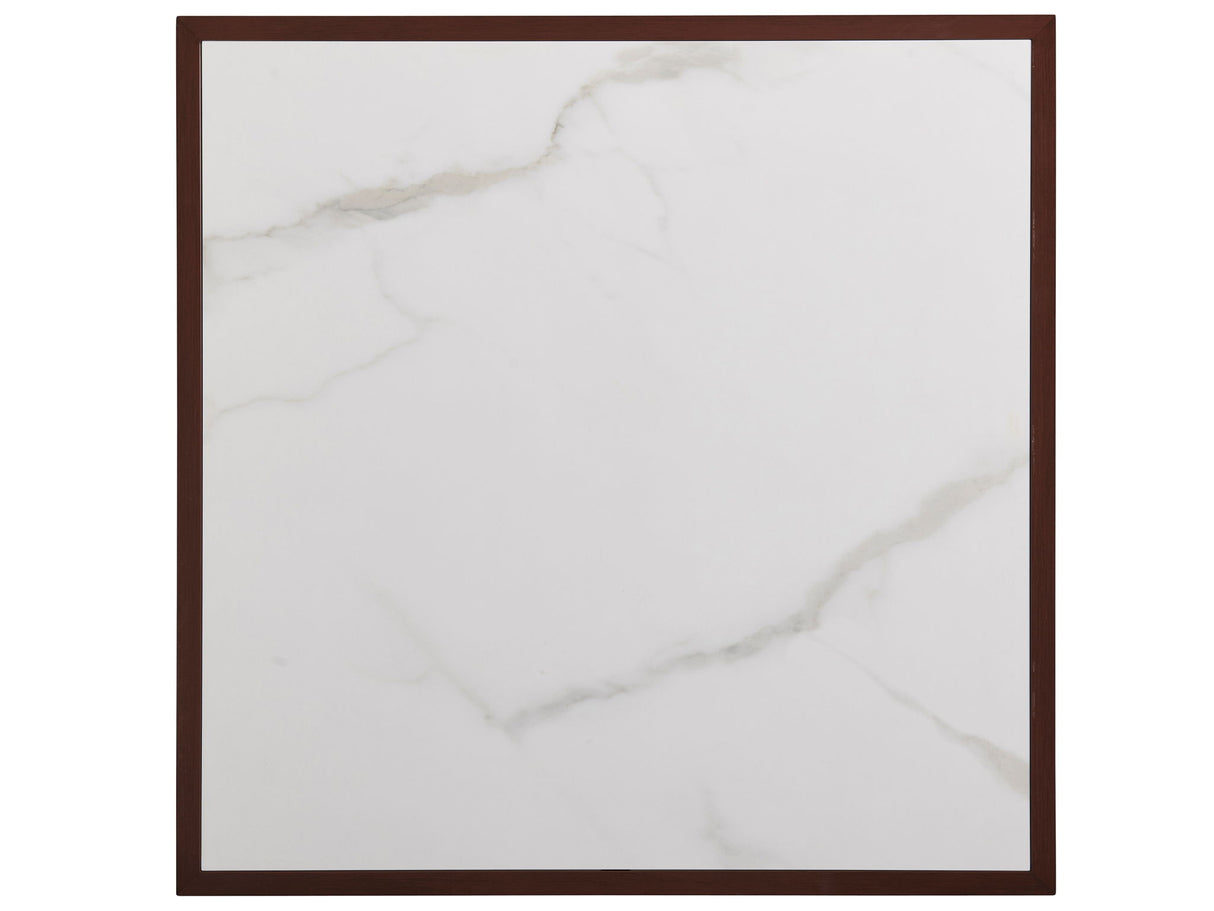 Abaco - Square Cocktail Table - Dark Brown