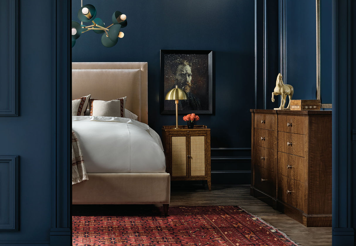 Archives - Two-Door Nightstand - Dark Brown