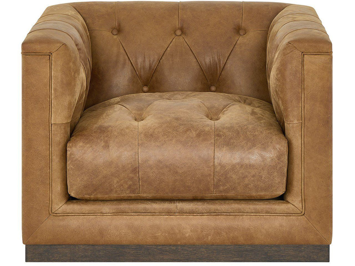 Quinn - Swivel Chair - Brown