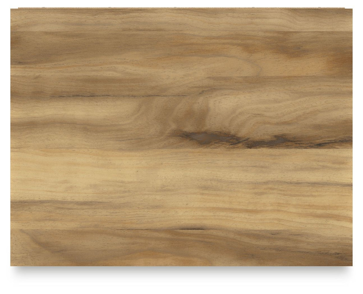 Bermacy - Two Drawer Night Stand - Light Brown