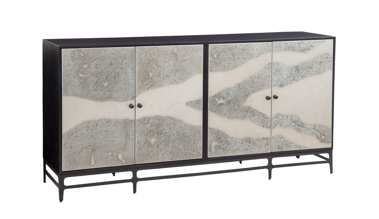 Caspar - Iron Sideboard - Black