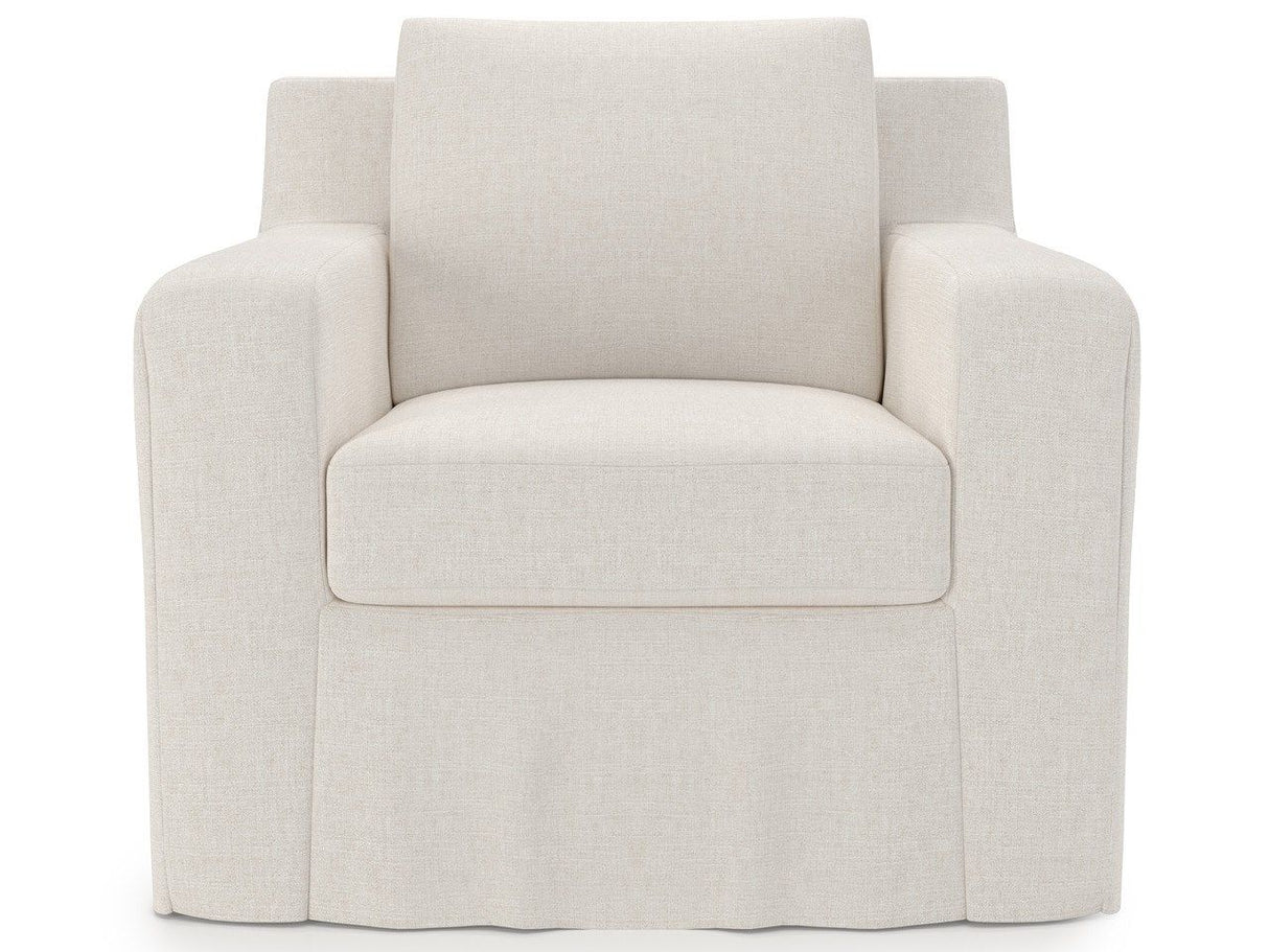 Ryman - Slipcover Swivel Chair, Special Order - White