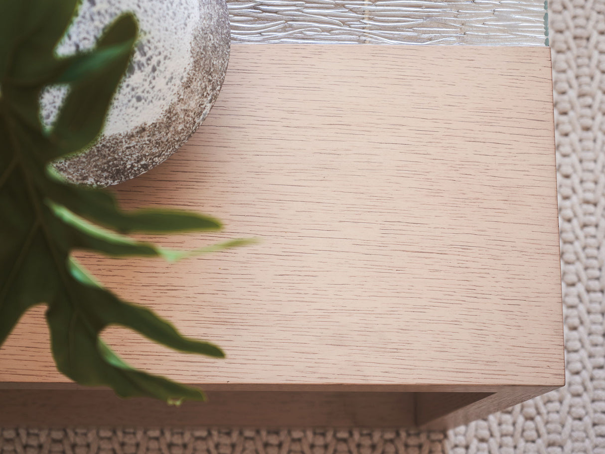 Sunset Key - Fischer Rectangular Cocktail Table - Beige