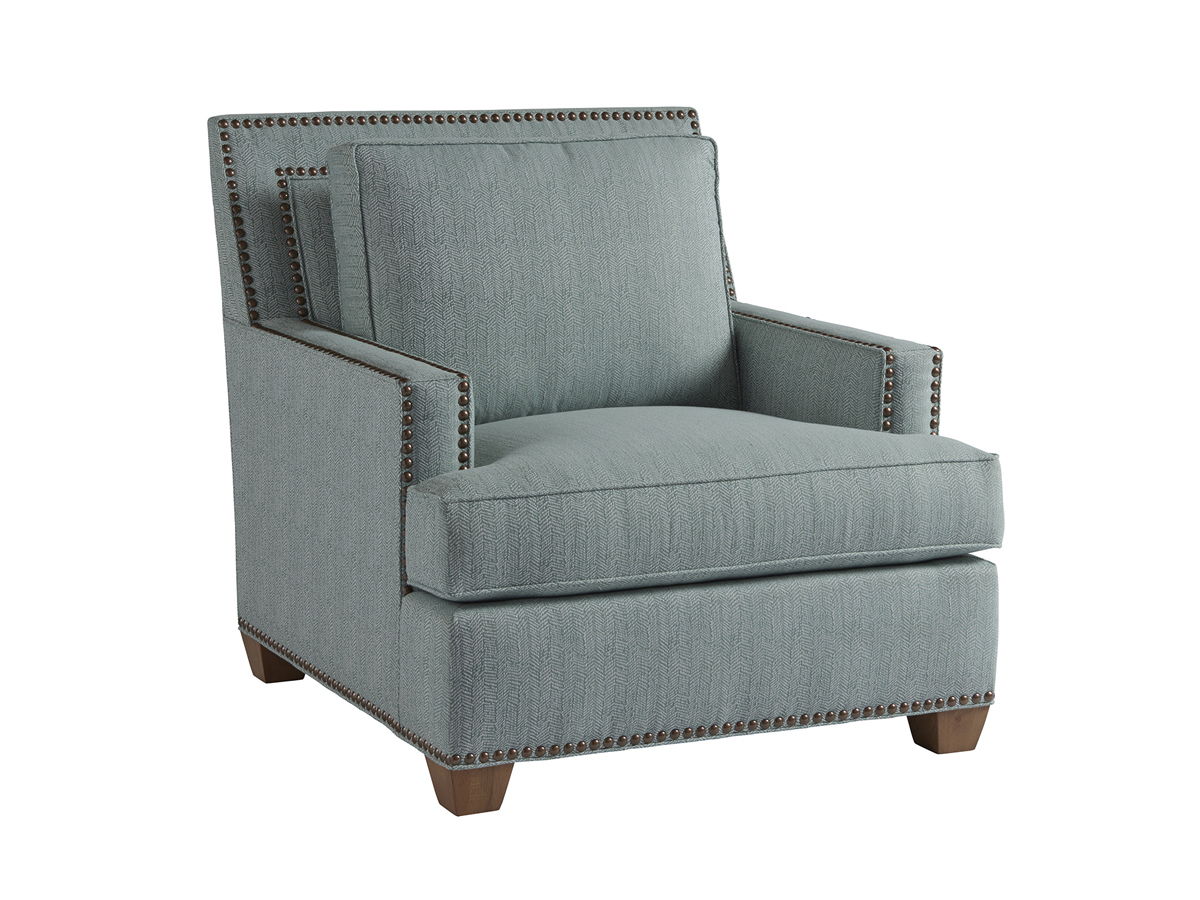 Barclay Butera Upholstery - Morgan Chair - Light Blue