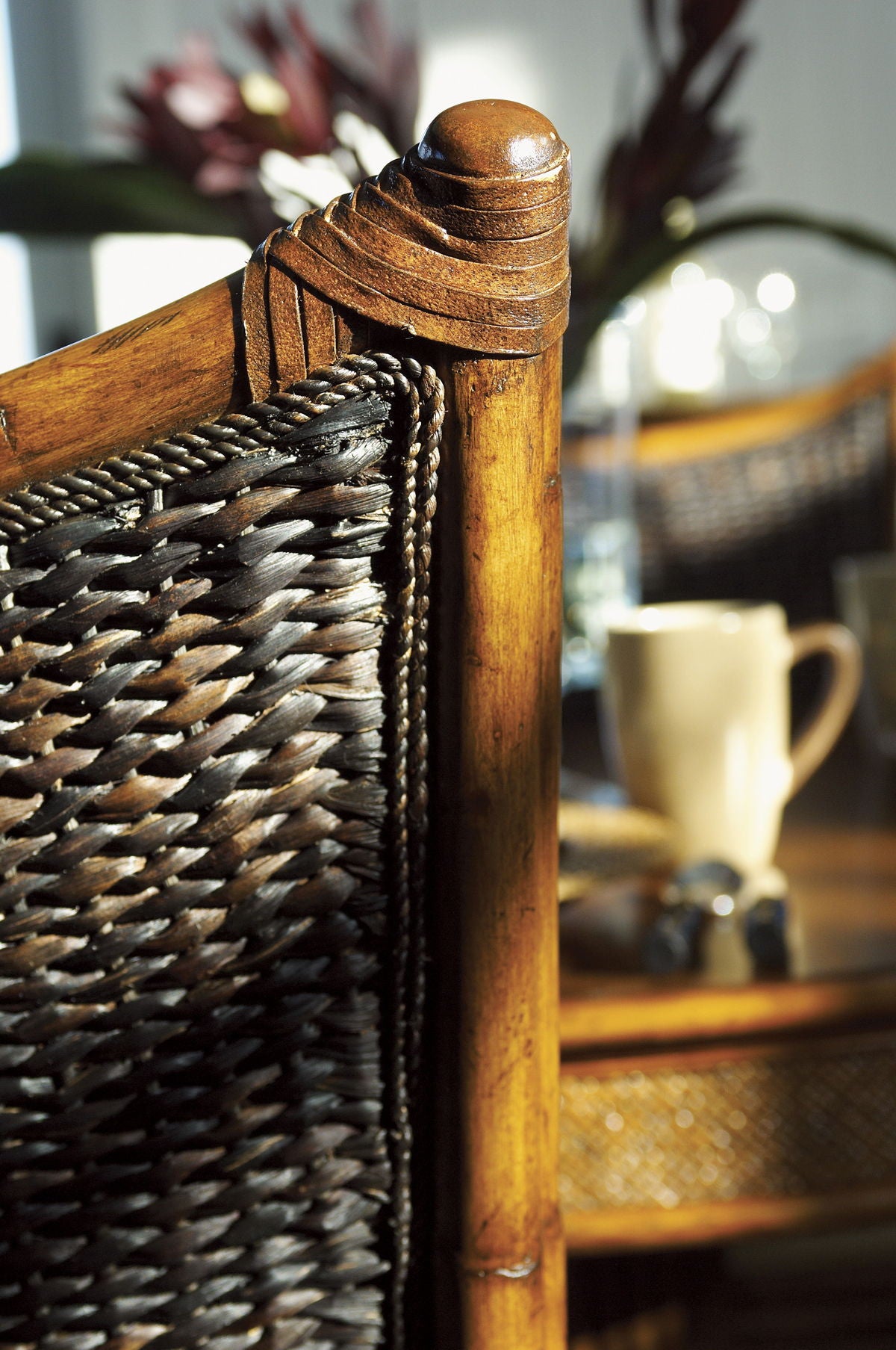 Island Estate - Mangrove Chair - Dark Brown / Black