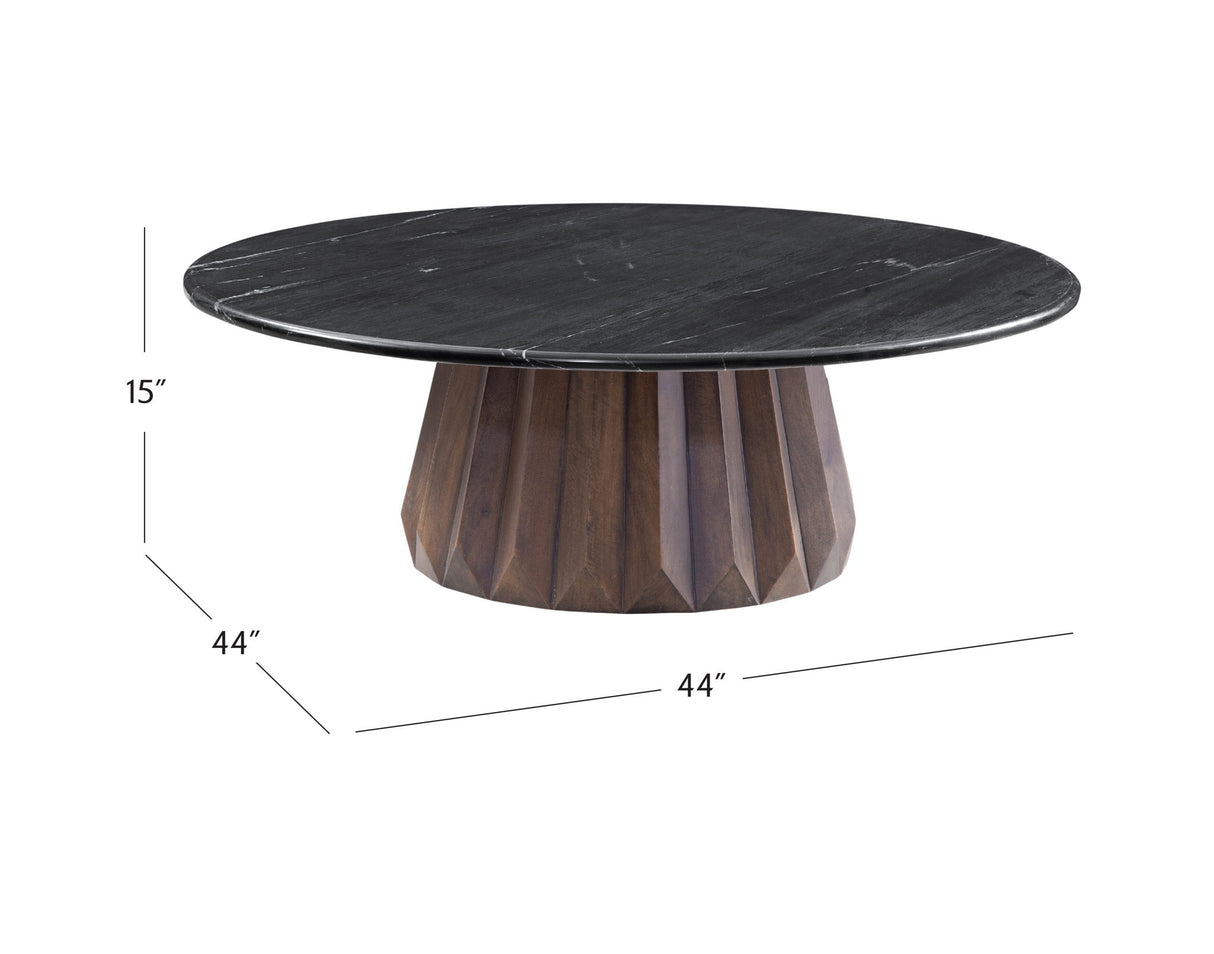 Jennings - Nesting Large Cocktail Table - Dark Brown