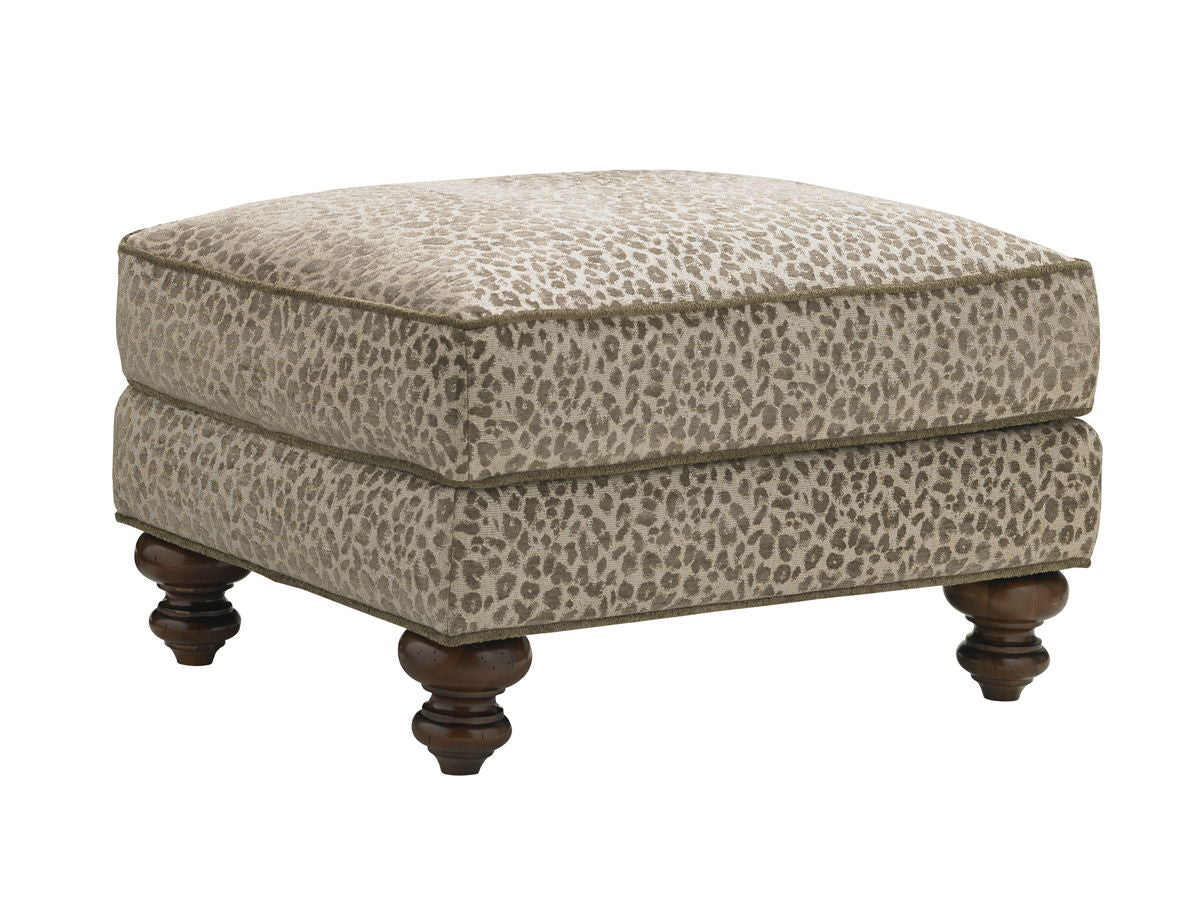 Coventry Hills - Asbury Ottoman - Gray