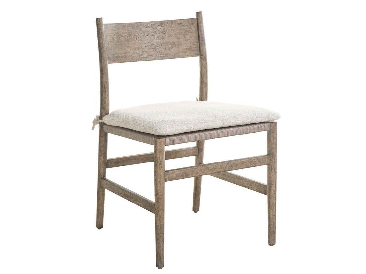 Dwell - Wood Back Side Chair - Boulder