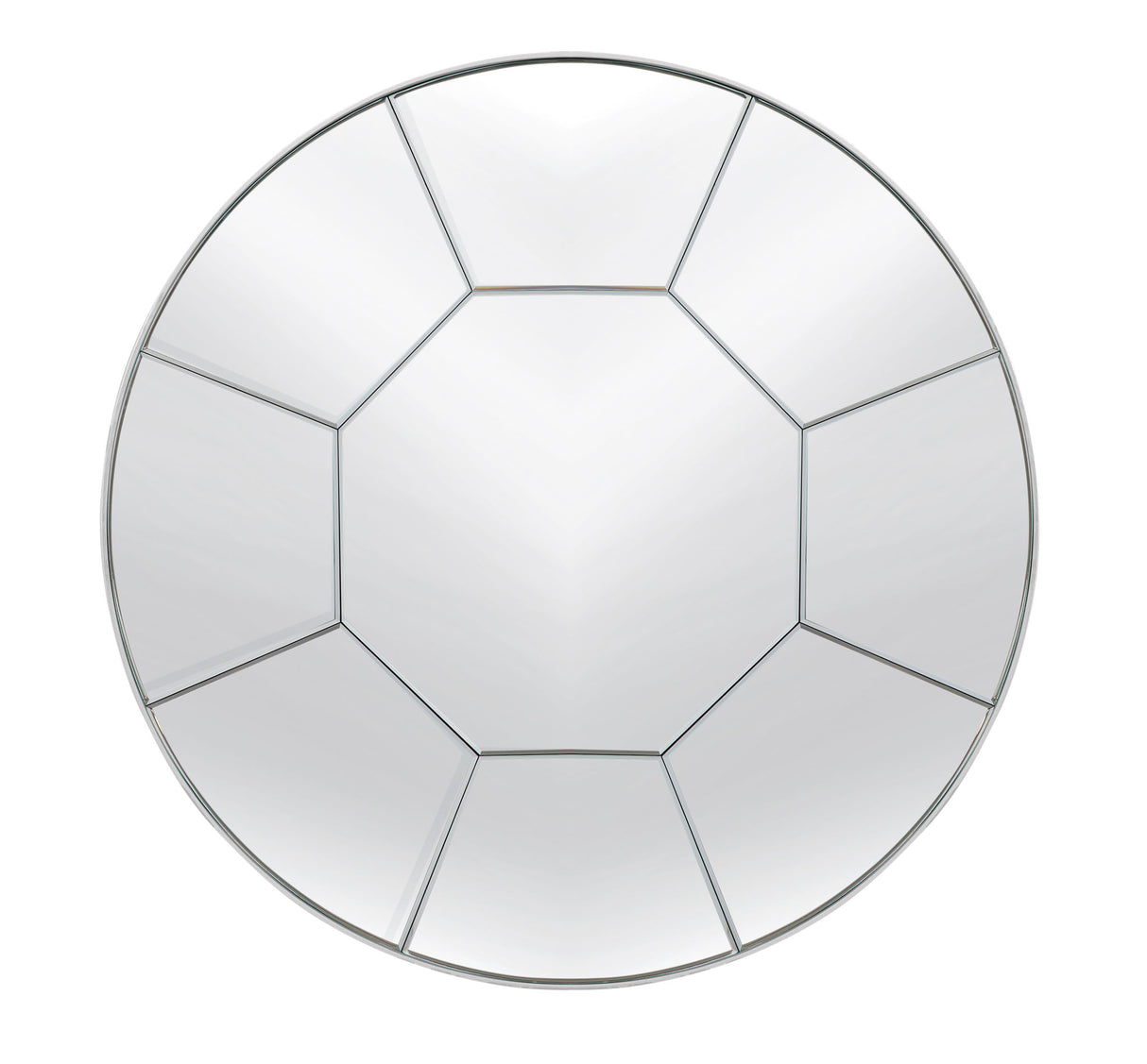Facet - Wall Mirror - Silver
