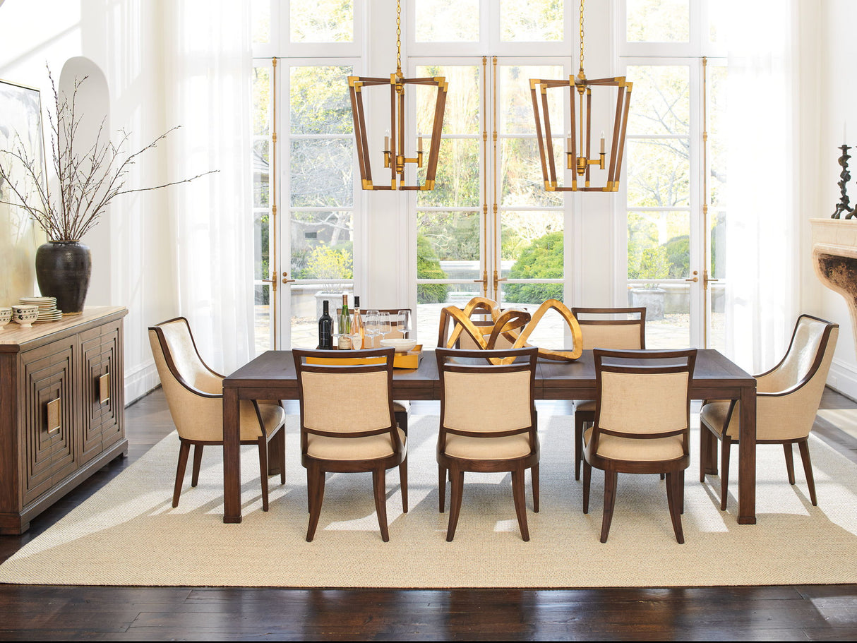 Silverado - Elk Grove Rectangular Dining Table - Dark Brown