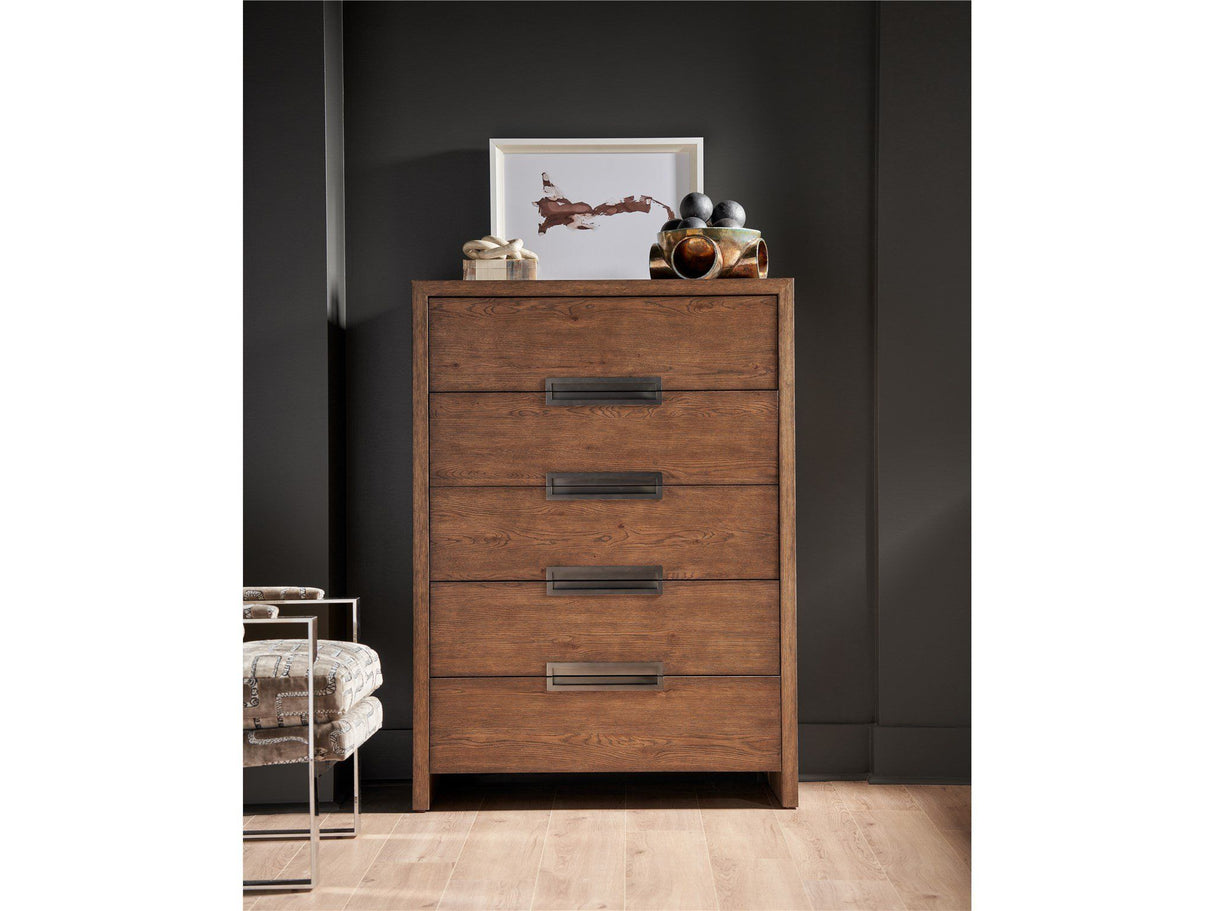New Modern - Atlas Drawer Chest - Dark Brown