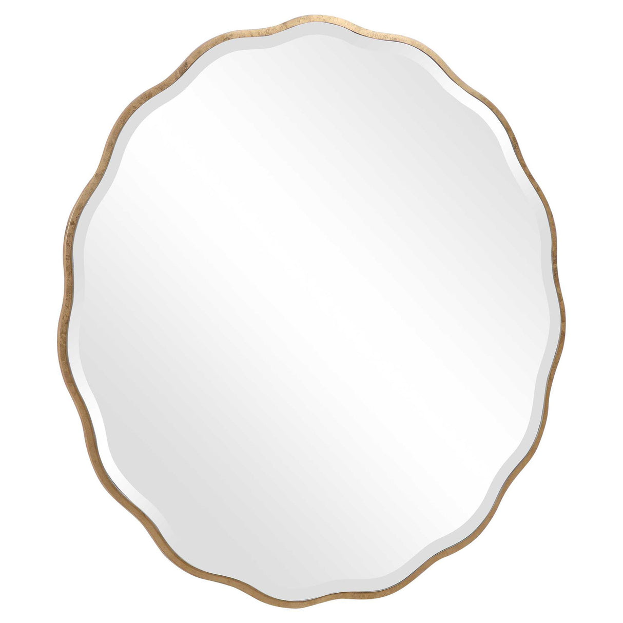 Aneta - Round Mirror - Gold