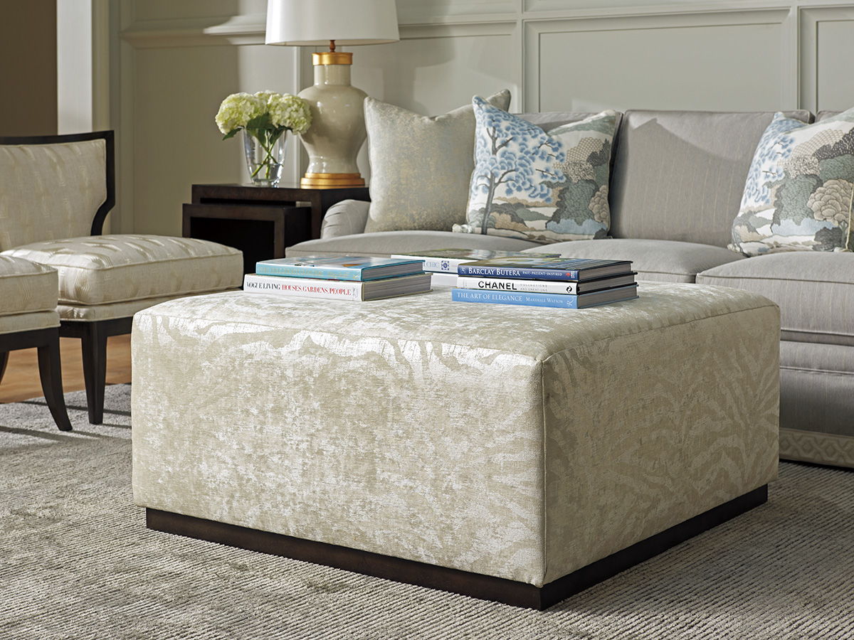 Barclay Butera Upholstery - Clayton Cocktail Ottoman
